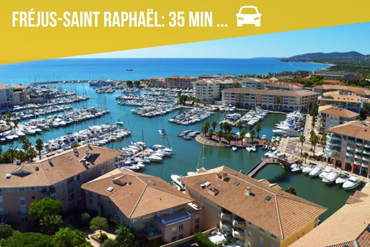 Suite Moulin De La Calade! Vue Tour Hexagonale, Coeur Du Var! Le Luc Zewnętrze zdjęcie