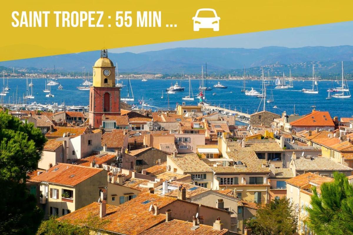 Suite Moulin De La Calade! Vue Tour Hexagonale, Coeur Du Var! Le Luc Zewnętrze zdjęcie