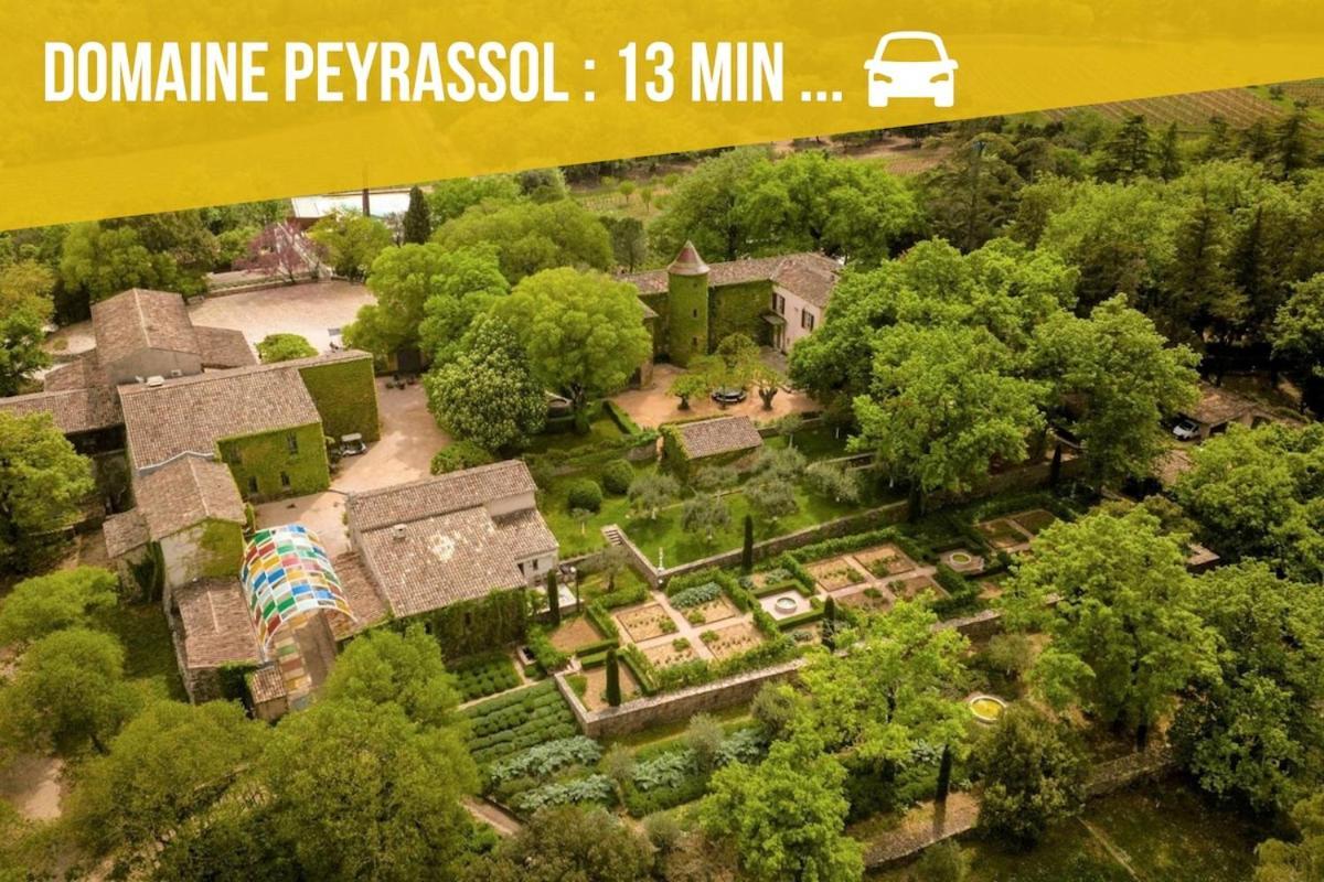 Suite Moulin De La Calade! Vue Tour Hexagonale, Coeur Du Var! Le Luc Zewnętrze zdjęcie