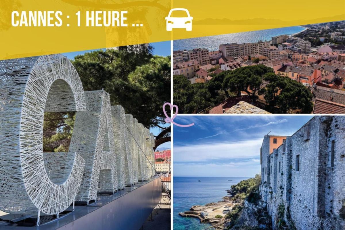 Suite Moulin De La Calade! Vue Tour Hexagonale, Coeur Du Var! Le Luc Zewnętrze zdjęcie